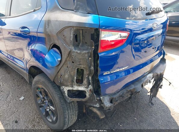 MAJ6S3GL0MC413052 2021 FORD ECOSPORT Blue Front view