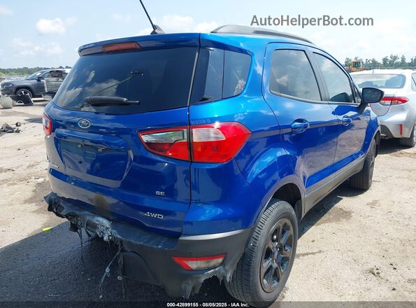 MAJ6S3GL0MC413052 2021 FORD ECOSPORT Blue Rear right