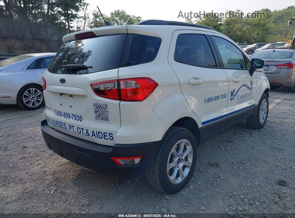 MAJ6S3GL2NC463484 2022 FORD ECOSPORT White Trasero derecho