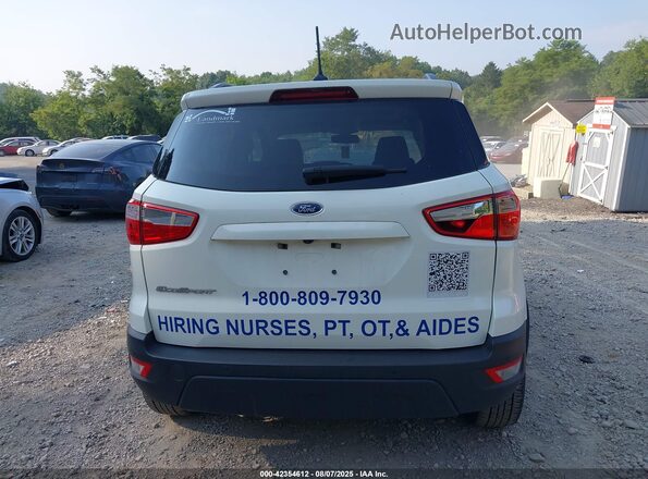 MAJ6S3GL2NC463484 2022 FORD ECOSPORT White 