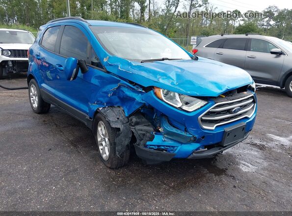 MAJ6S3GL4LC364095 2020 FORD ECOSPORT Синий Вид спереди