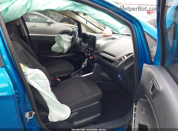 MAJ6S3GL4LC364095 2020 FORD ECOSPORT Синий Вид салона спереди