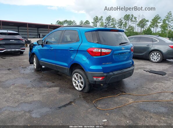 MAJ6S3GL4LC364095 2020 FORD ECOSPORT Синий Задняя левая четверть