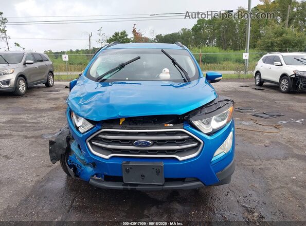 MAJ6S3GL4LC364095 2020 FORD ECOSPORT Синий Вид щитка приборов