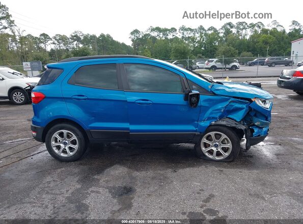 MAJ6S3GL4LC364095 2020 FORD ECOSPORT Синий Вид задней части салона