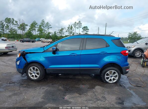 MAJ6S3GL4LC364095 2020 FORD ECOSPORT Синий Панорамный вид салона 360°
