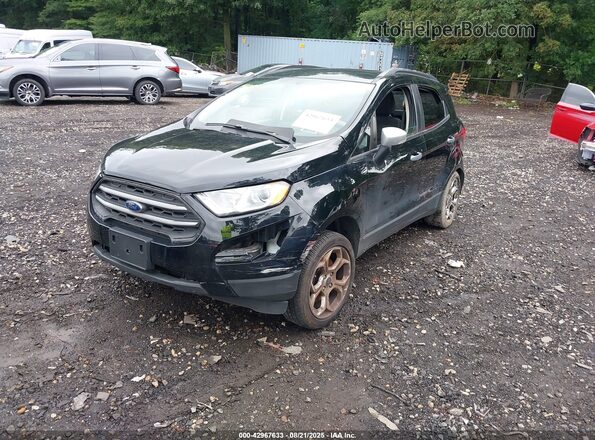 MAJ6S3GL4MC424040 2021 FORD ECOSPORT Black წინა მარცხენა ხედი სამი მეოთხედიდან