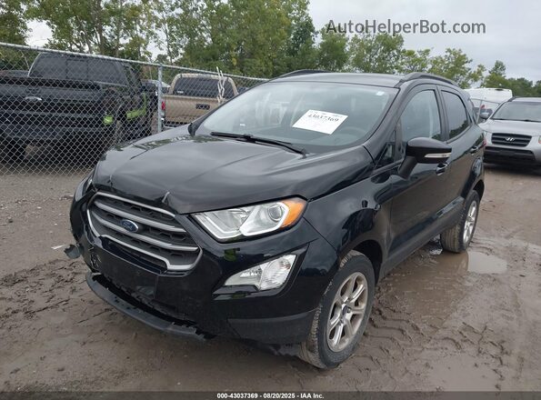 MAJ6S3GL9MC408352 2021 FORD ECOSPORT Black წინა მარცხენა ხედი სამი მეოთხედიდან