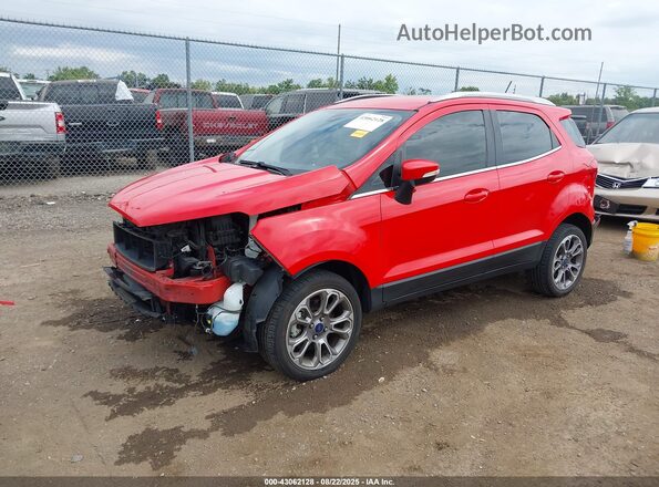 MAJ6S3KL6LC322714 2020 FORD ECOSPORT Red Vista tres cuartos delantera izquierda