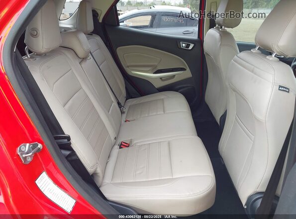 MAJ6S3KL6LC322714 2020 FORD ECOSPORT Red Vista de la etiqueta del VIN