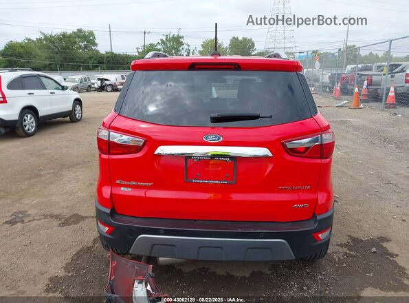 MAJ6S3KL6LC322714 2020 FORD ECOSPORT Red 
