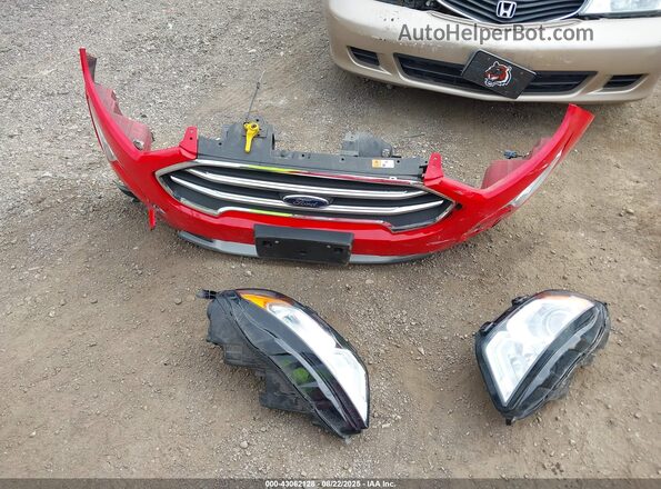 MAJ6S3KL6LC322714 2020 FORD ECOSPORT Red Vista del cuadro de instrumentos