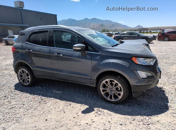 MAJ6S3KL7MC424475 2021 FORD ECOSPORT Gray Delantero derecho