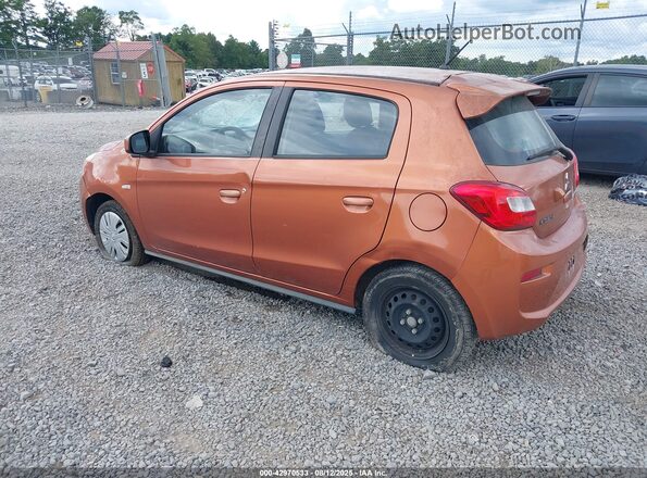 ML32A3HJ1JH005377 2018 MITSUBISHI MIRAGE Orange 