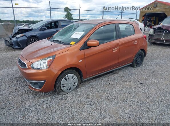 ML32A3HJ1JH005377 2018 MITSUBISHI MIRAGE Orange 