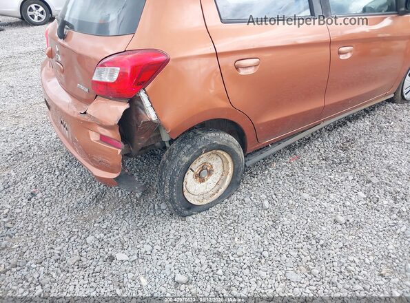 ML32A3HJ1JH005377 2018 MITSUBISHI MIRAGE Orange 