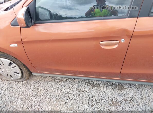 ML32A3HJ1JH005377 2018 MITSUBISHI MIRAGE Orange 
