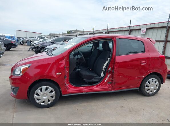 ML32A3HJ5JH013319 2018 MITSUBISHI MIRAGE Red 