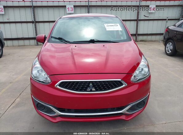 ML32A3HJ5JH013319 2018 MITSUBISHI MIRAGE Red 