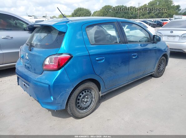 ML32AUHJ4MH007859 2021 MITSUBISHI MIRAGE Blue Rear right