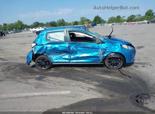 ML32AWHJ3NH006165 2022 MITSUBISHI MIRAGE Blue Սալոնի հետևի տեսք