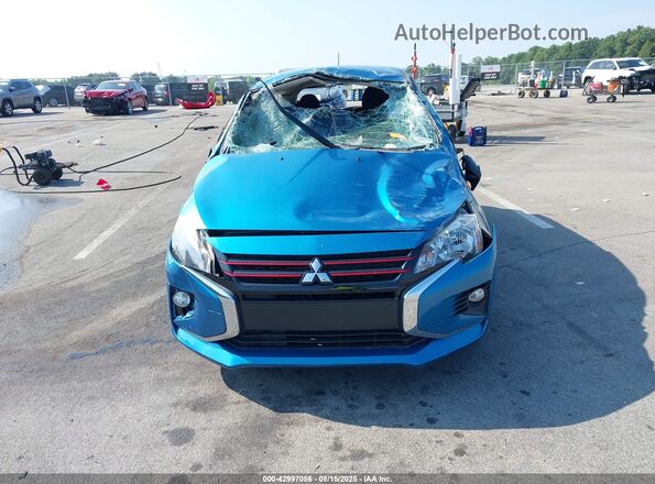 ML32AWHJ3NH006165 2022 MITSUBISHI MIRAGE Blue Սարքավորումների վահանակի տեսք