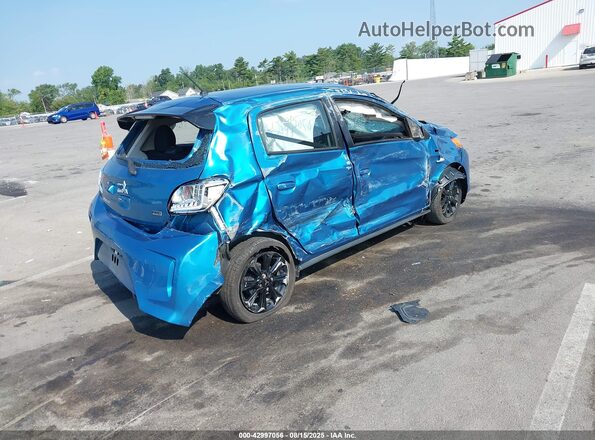 ML32AWHJ3NH006165 2022 MITSUBISHI MIRAGE Blue Հետևի աջ