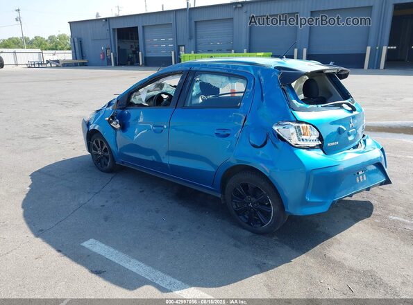 ML32AWHJ3NH006165 2022 MITSUBISHI MIRAGE Blue Հետևի ձախ
