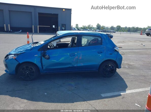 ML32AWHJ3NH006165 2022 MITSUBISHI MIRAGE Blue Սալոնի 360 աստիճան տեսք