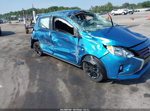 ML32AWHJ3NH006165 2022 MITSUBISHI MIRAGE Blue 