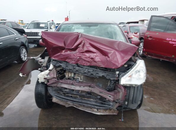 ML32F3FJ0JHF10544 2018 MITSUBISHI MIRAGE G4 Maroon Вид спереду