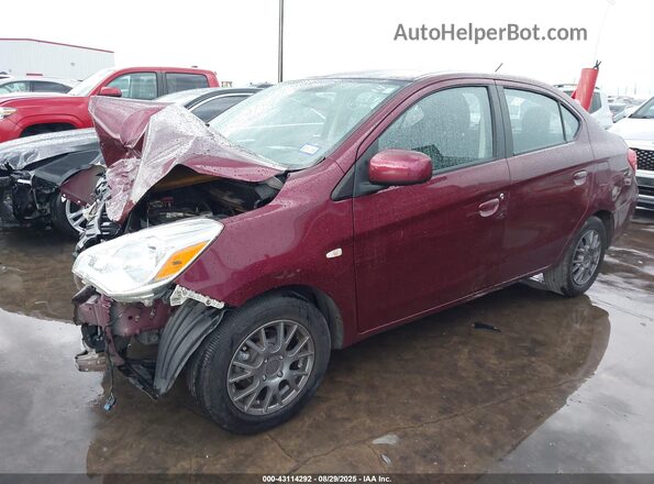 ML32F3FJ0JHF10544 2018 MITSUBISHI MIRAGE G4 Maroon Передня ліва чверть