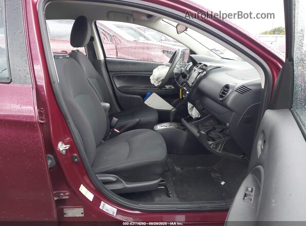 ML32F3FJ0JHF10544 2018 MITSUBISHI MIRAGE G4 Maroon Вид салону спереду