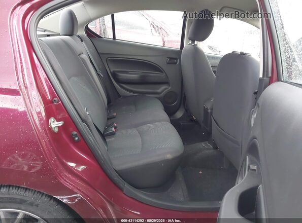 ML32F3FJ0JHF10544 2018 MITSUBISHI MIRAGE G4 Maroon Вид наклейки з VIN-кодом