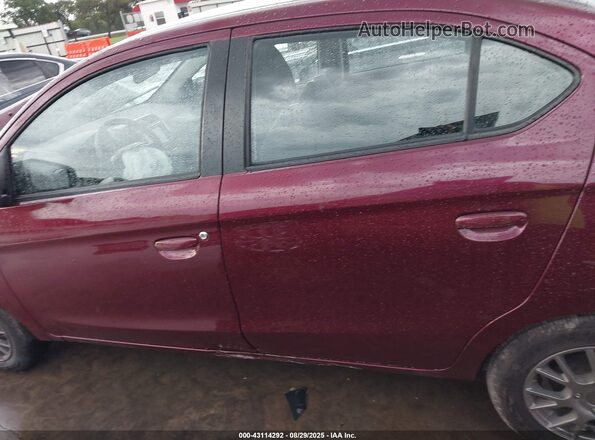 ML32F3FJ0JHF10544 2018 MITSUBISHI MIRAGE G4 Maroon 