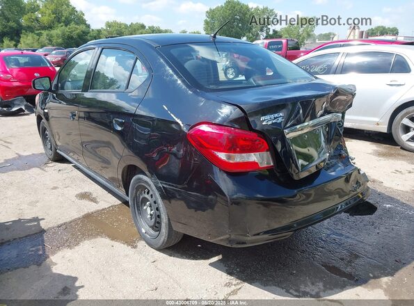 ML32F3FJ5LHF03818 2020 MITSUBISHI MIRAGE G4 Black Հետևի ձախ