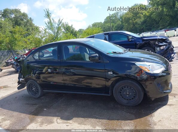 ML32F3FJ5LHF03818 2020 MITSUBISHI MIRAGE G4 Black Սալոնի հետևի տեսք