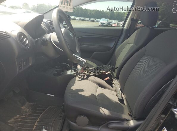 ML32F3FJ7LHF00726 2020 MITSUBISHI MIRAGE Черный Вид салона спереди