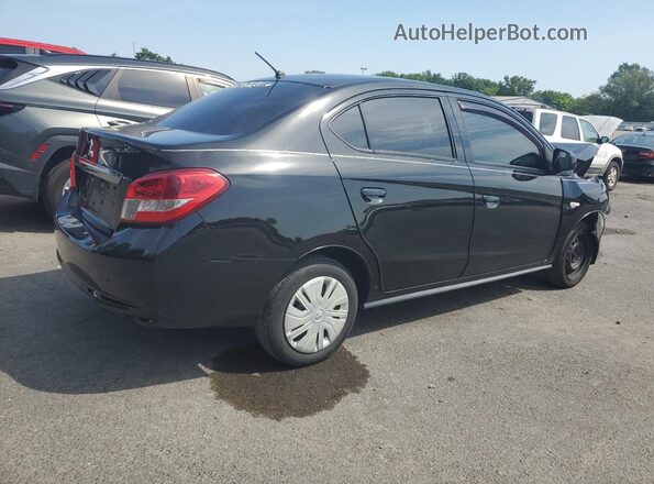 ML32F3FJ7LHF00726 2020 MITSUBISHI MIRAGE Черный Задняя правая четверть