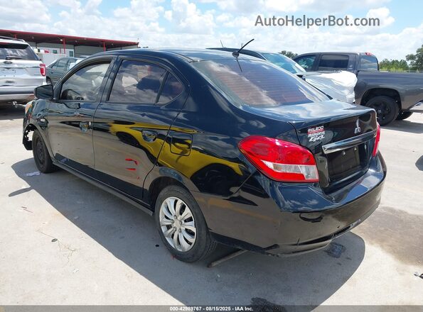 ML32F3FJ7LHF11371 2020 MITSUBISHI MIRAGE G4 Black Tył lewy