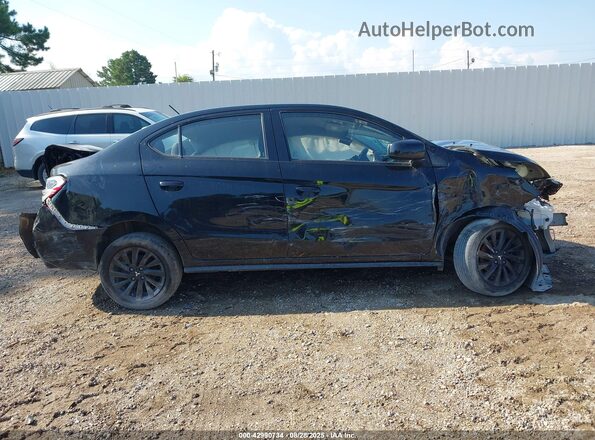 ML32F4FJ9LHF13256 2020 MITSUBISHI MIRAGE G4 Black Widok wnętrza z tyłu