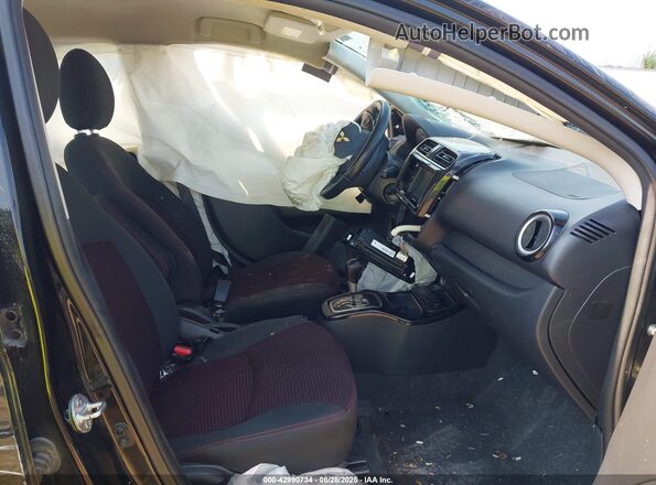 ML32F4FJ9LHF13256 2020 MITSUBISHI MIRAGE G4 Black Widok wnętrza z przodu