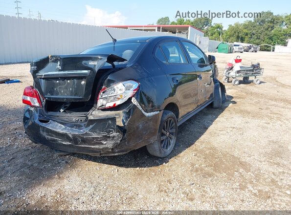 ML32F4FJ9LHF13256 2020 MITSUBISHI MIRAGE G4 Black Tył prawy