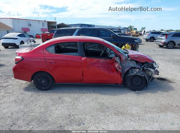 ML32FUFJ8MHF04307 2021 MITSUBISHI MIRAGE G4 Red 