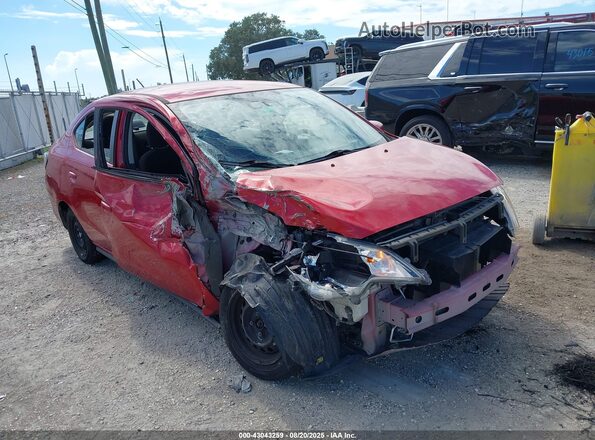 ML32FUFJ8MHF04307 2021 MITSUBISHI MIRAGE G4 Red 