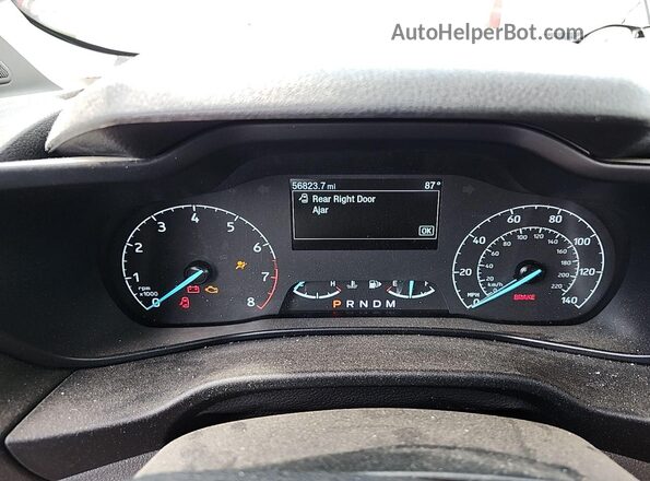 NM0LS7E20M1502062 2021 FORD TRANSIT CONNECT  Вид щитка приладів