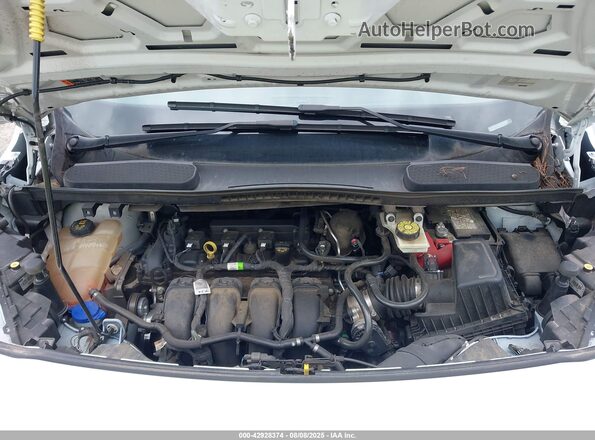 NM0LS7E29M1498741 2021 FORD TRANSIT CONNECT White უკანა ხედი