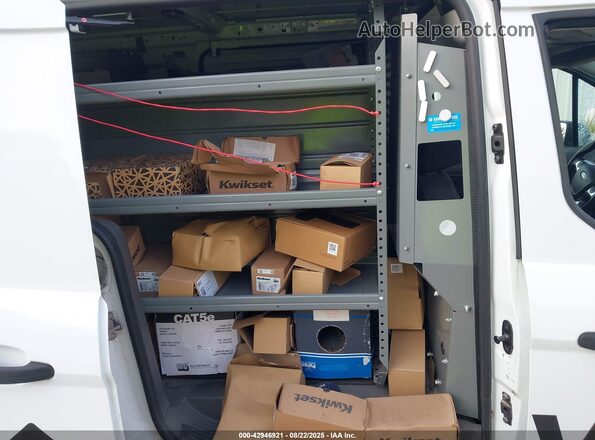 NM0LS7T29N1519205 2022 FORD TRANSIT CONNECT White VIN კოდის სტიკერის ხედი