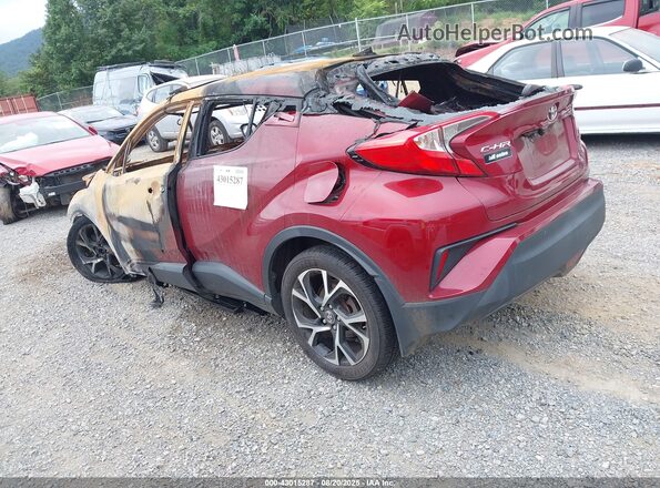 NMTKHMBX4JR042770 2018 TOYOTA LE Red 