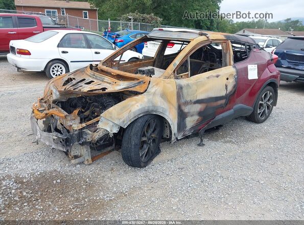 NMTKHMBX4JR042770 2018 TOYOTA LE Red 